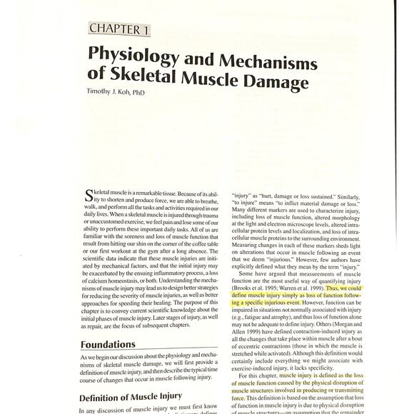 Skeletal Muscle Damage and Repair | Edited by Peter M. Tiidus - Picture 5 of 8